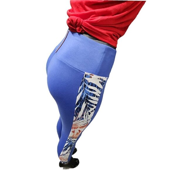 Tommy Hilfiger Performance Workout Pants-High-Rise Cotton Leggings Womens Small - Picture 7 of 13